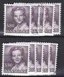 Ugeauktion 877 - Magrethe 2. Type.Cr. 350 øre til 475 øre #36042