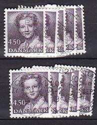 Ugeauktion 877 - Magrethe 2. Type.Cr. 350 øre til 475 øre #36080
