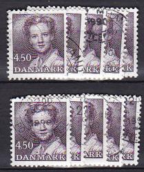 Ugeauktion 877 - Magrethe 2. Type.Cr. 350 øre til 475 øre #36070