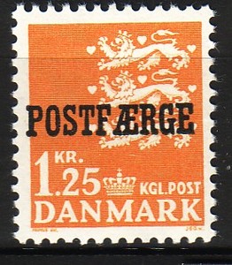 Ugeauktion 824 - Postfærge 41- 44A #105024