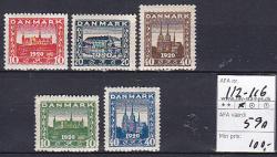 Ugeauktion 877 - Ustemplede BT. AFA  112 - 131a #129020