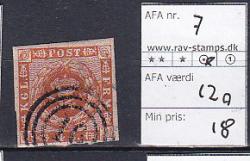 Ugeauktion 823 - AFA 7 - 10 #13022