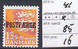 Ugeauktion 823 - Postfærge 41- 44A #109026