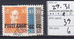 Ugeauktion 877 - Postfærge 31 - 35 #111044