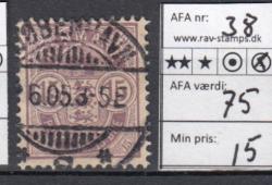 Ugeauktion 822 - AFA 37 - 39 #21054