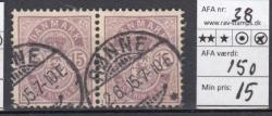 Ugeauktion 877 - AFA 37 - 39 #49040