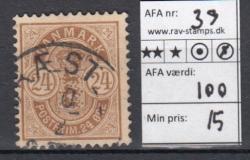 Ugeauktion 877 - AFA 37 - 39 #49060