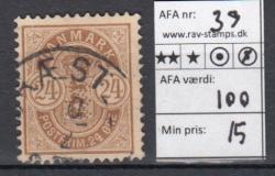 Ugeauktion 823 - AFA 37 - 39 #21076