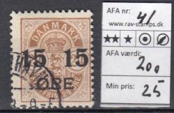 Ugeauktion 877 - AFA 40 - 46 #50022