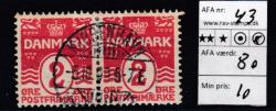 Ugeauktion 877 - AFA 40 - 46 #50040