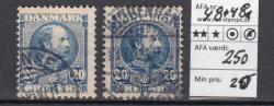 Ugeauktion 877 - AFA 47 - 48a #51026