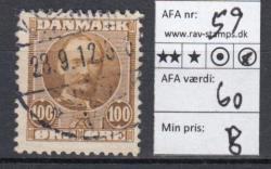 Ugeauktion 877 - AFA 57 - 59 #55020