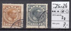 Ugeauktion 877 - AFA 75 - 76 #60030