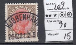 Ugeauktion 826 - AFA 106 - 109 #35036