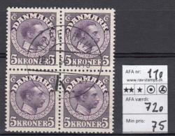 Ugeauktion 877 - AFA 106 - 110b #67064