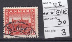 Ugeauktion 824 - AFA 112 - 116 #37004