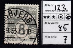 Ugeauktion 823 - AFA 122 - 125 #45022