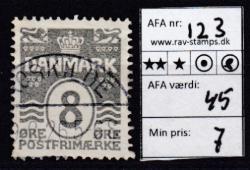 Ugeauktion 877 - AFA 122 - 125 #70032