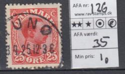 Ugeauktion 877 - AFA 126 - 128 #71012