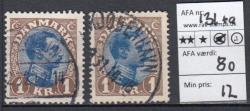 Ugeauktion 877 - AFA 131 - 131a #73008