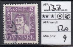 Ugeauktion 877 - AFA 136 - 139 #75042