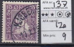 Ugeauktion 828 - AFA 136 - 139 #44052