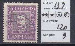 Ugeauktion 878 - AFA 136 - 139 #75090