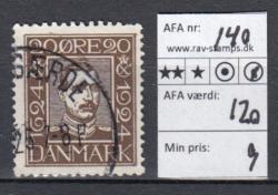 Ugeauktion 823 - AFA 140 - 143 #51002