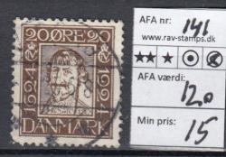 Ugeauktion 823 - AFA 140 - 143 #51032