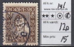 Ugeauktion 828 - AFA 140 - 143 #45034