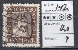 Ugeauktion 828 - AFA 140 - 143 #45054