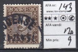 Ugeauktion 823 - AFA 140 - 143 #51084