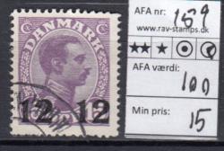 Ugeauktion 877 - AFA 157 - 159 #81062