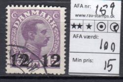 Ugeauktion 823 - AFA 157 - 159 #56066