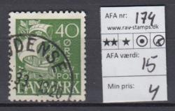 Ugeauktion 822 - AFA 169 - 174 #59138