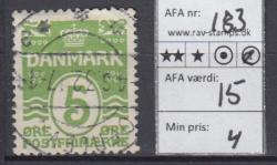 Ugeauktion 823 - AFA 181 - 185a #62004