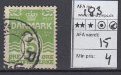Ugeauktion 877 - AFA 181 - 185a #87004