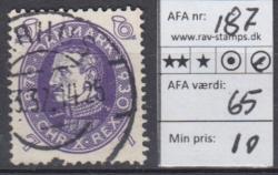 Ugeauktion 877 - AFA 186 - 189 #89042