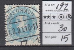 Ugeauktion 877 - AFA 192 - 195 #91002