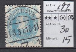 Ugeauktion 823 - AFA 192 - 195 #66002