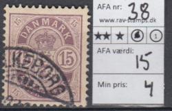 Ugeauktion 824 - AFA 37 - 39 #15038