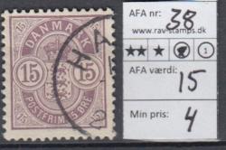 Ugeauktion 824 - AFA 37 - 39 #15044