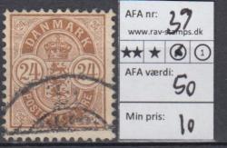 Ugeauktion 824 - AFA 37 - 39 #15048