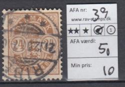 Ugeauktion 877 - AFA 37 - 39 #49052