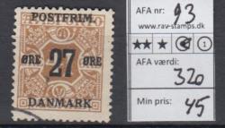 Ugeauktion 877 - AFA 90 - 94 #62022