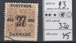 Ugeauktion 824 - AFA 90 - 94 #30032