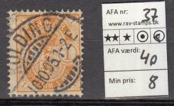 Ugeauktion 819 - AFA 37 - 39 #23104