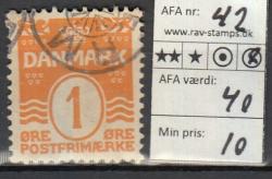 Ugeauktion 822 - AFA 40 - 46 #22050