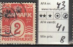 Ugeauktion 877 - AFA 40 - 46 #50046