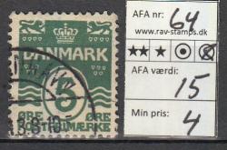 Ugeauktion 824 - AFA 63 - 67 #23010